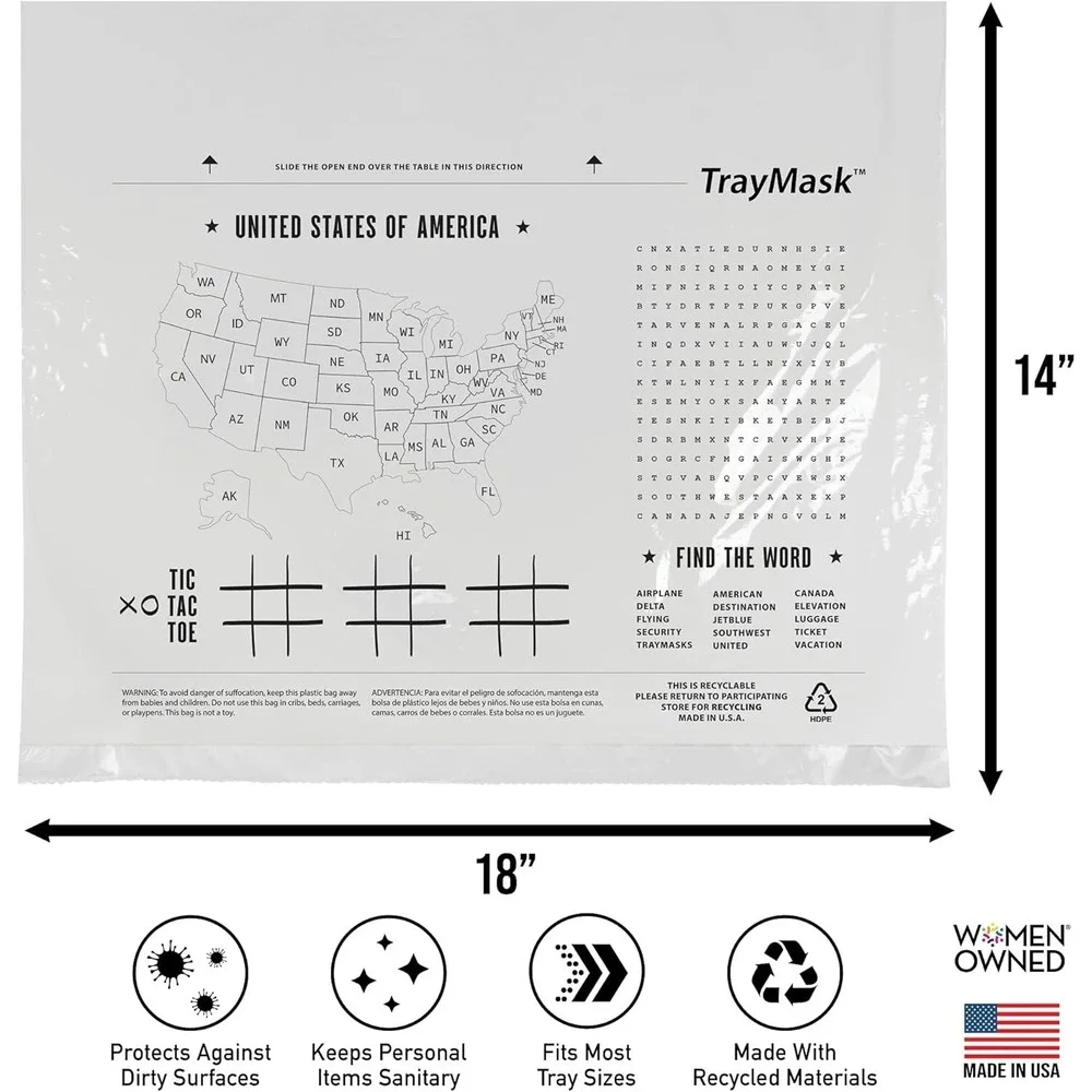 TrayMask disposable tray